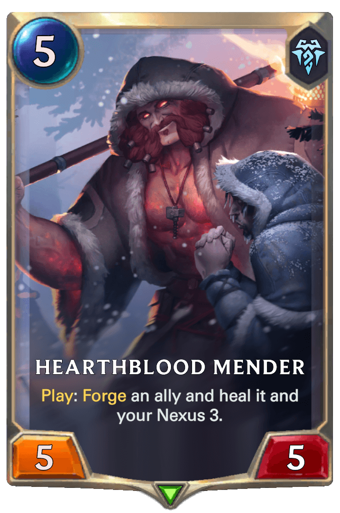 hearthblood mender lor card