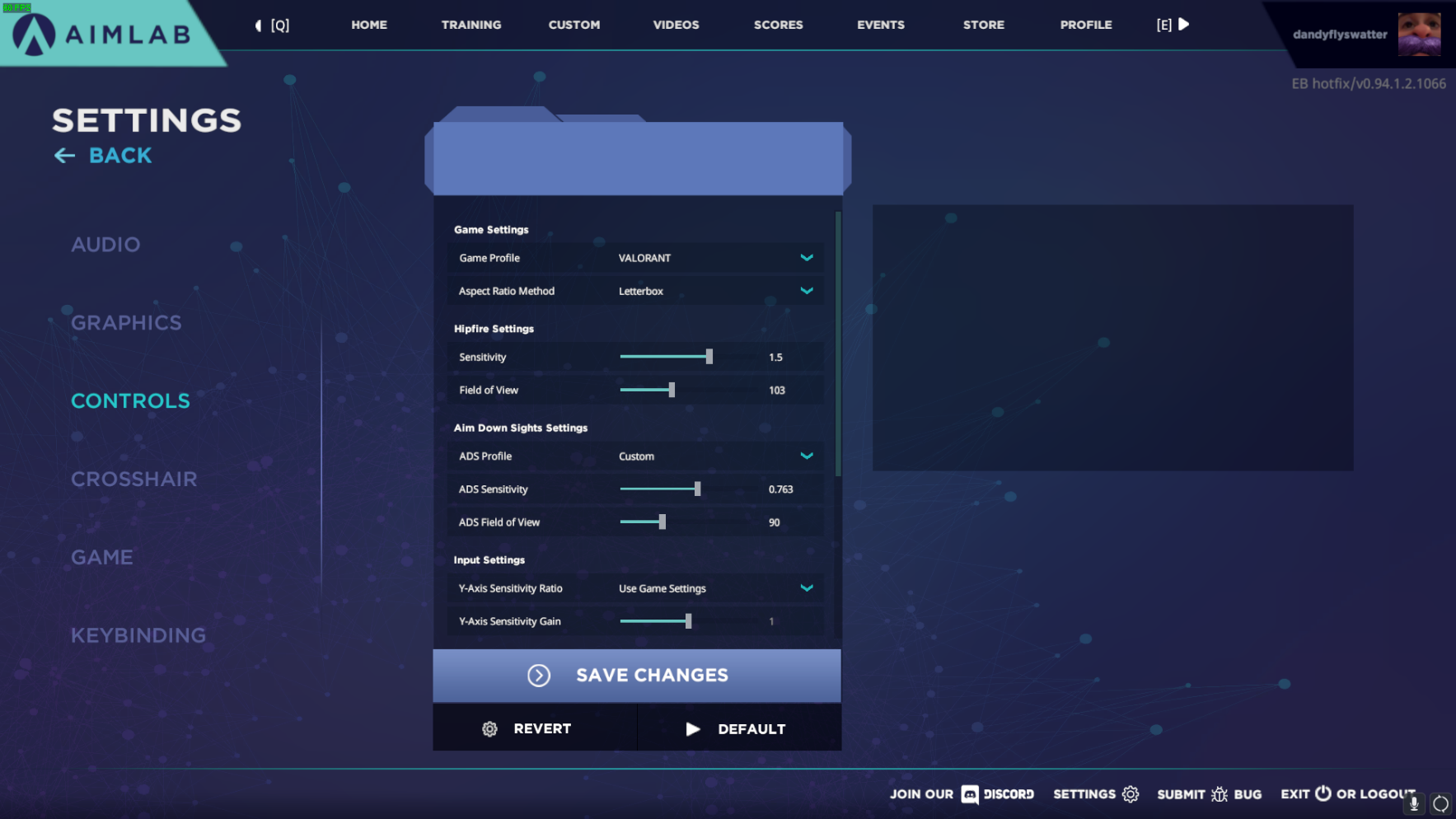 aimlabs settings