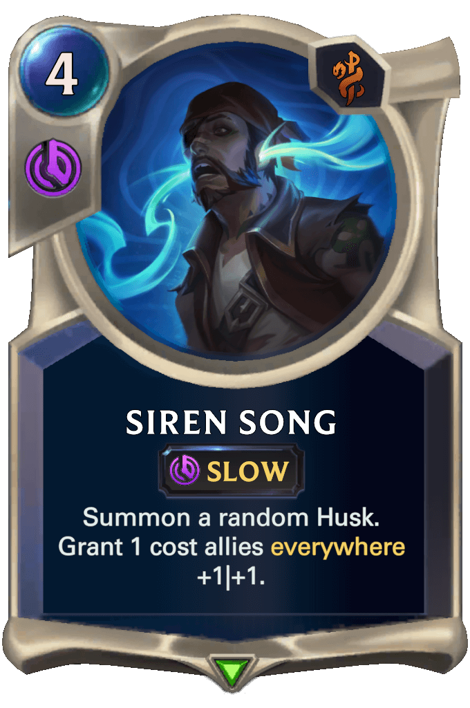 siren song lor card