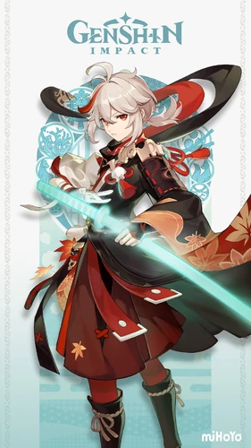 943806dd-genshin-impact-kaedehara-kazuha-card Genshin Impact Kaedehara Kazuha Card