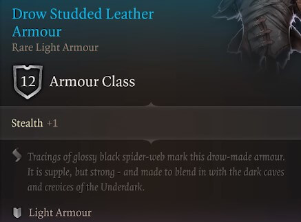 972779b0-drow-studded-leather-armour drow studded leather armour