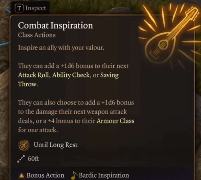 combat inspiration