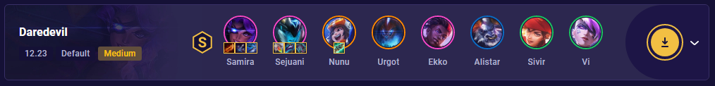 TFT Set 8 Default
