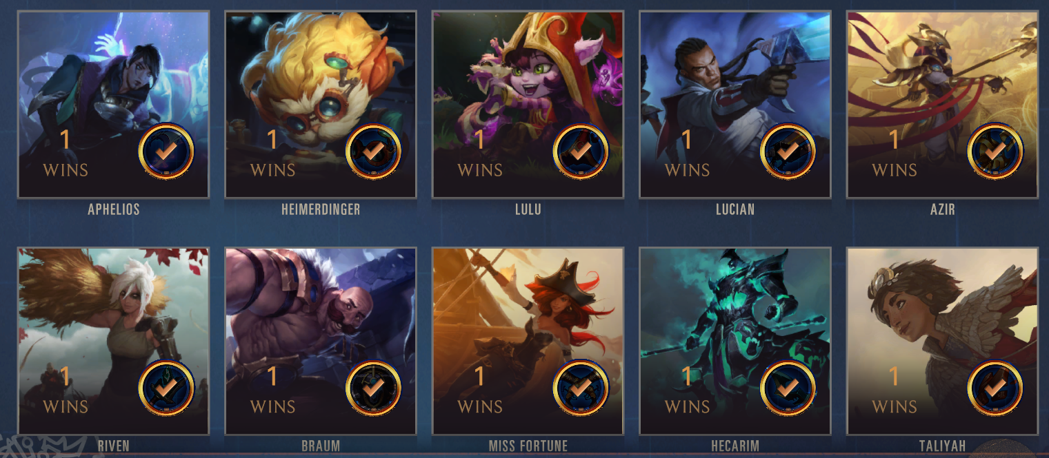 Lab of Legends Champs
