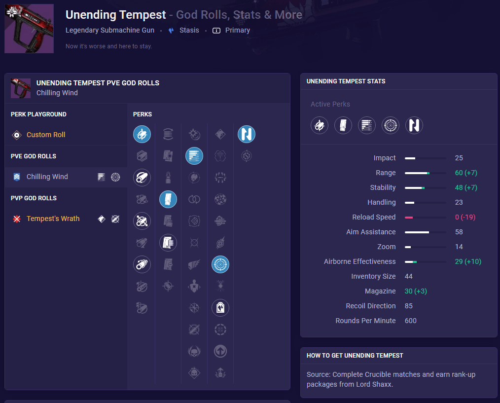 unending tempest pve