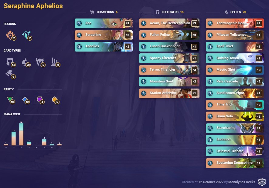 aef2c526-seraphine-aphelios-lor-deck Seraphine Aphelios (LoR Deck)