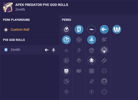 apex roll