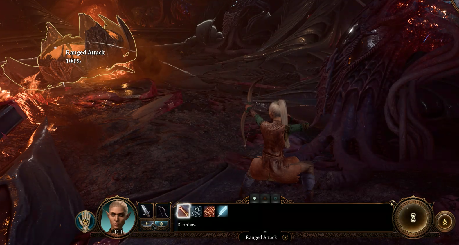 beast master ranged attack