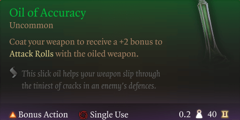 oil of accuracy