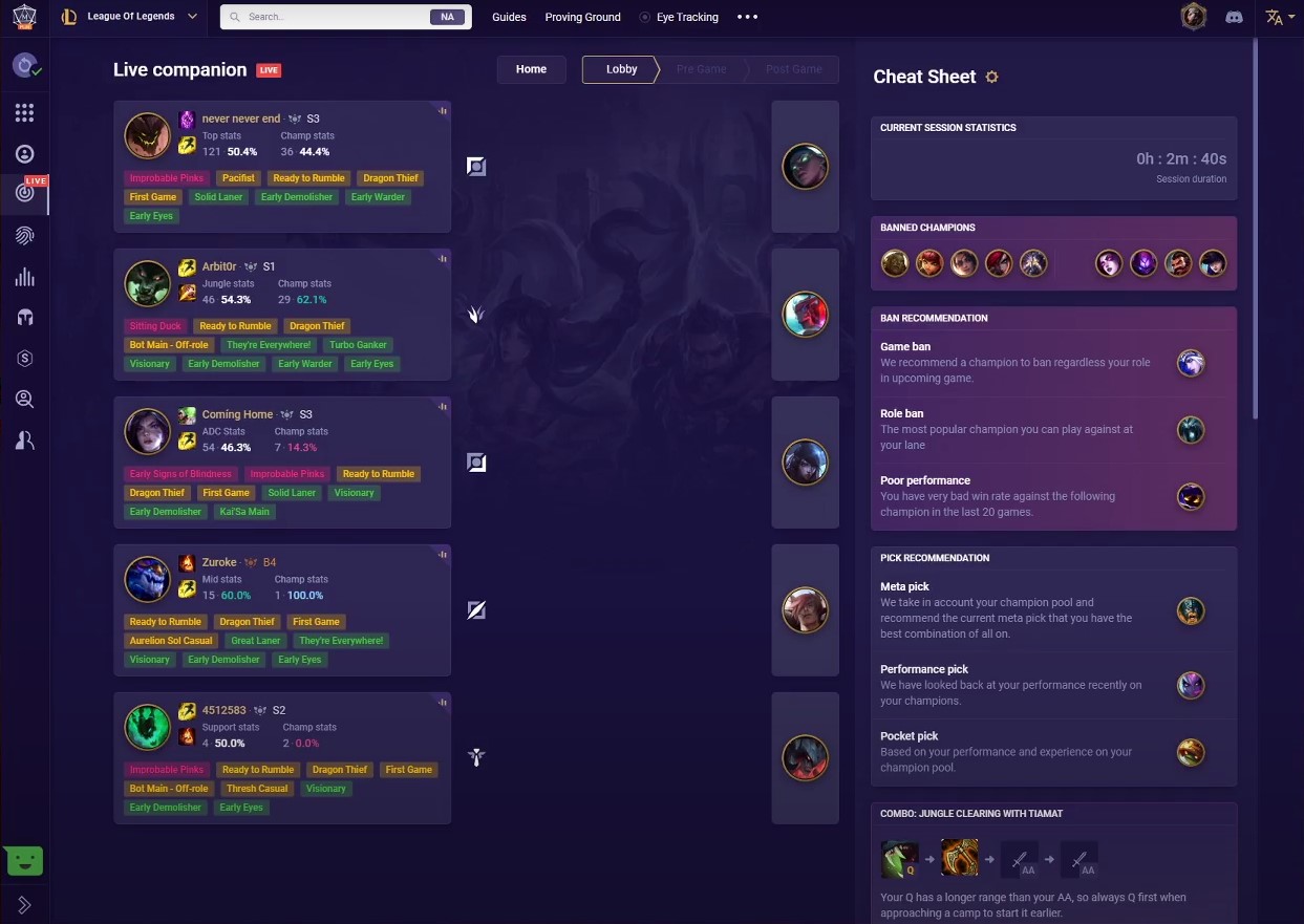 Live Companion (new colored badges)