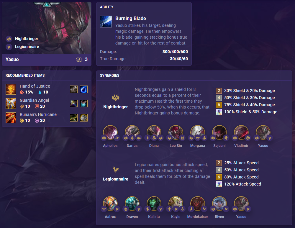 TFT Set 5 Yasuo