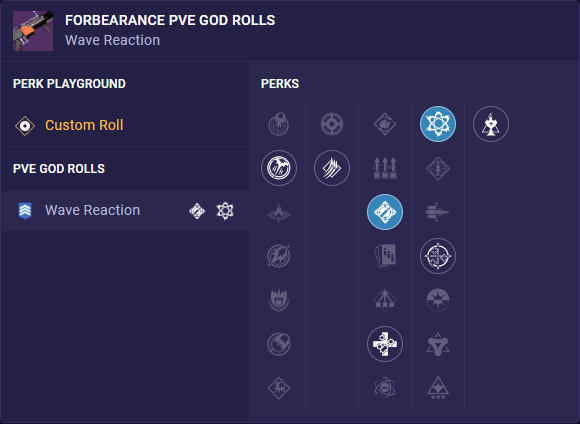 forbearance roll