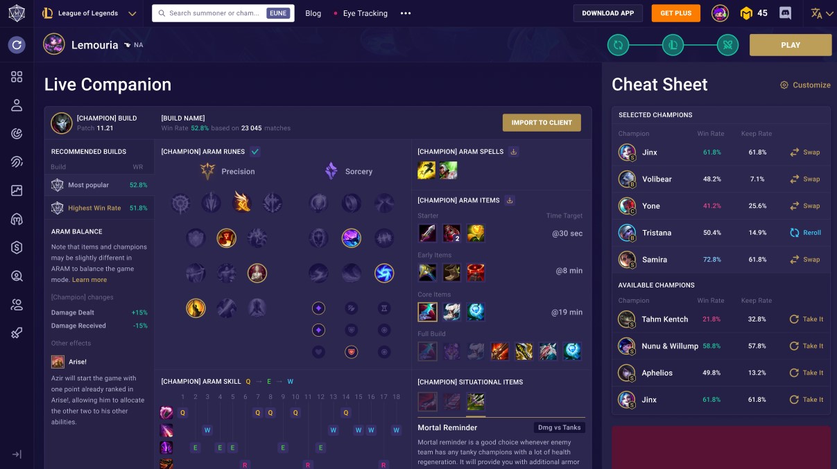 c0bdaefd-aram-live-companion-teaser-screenshot Aram Live Companion teaser screenshot
