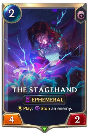c12847c4-the-stagehand-lor-card The Stagehand (LoR Card)