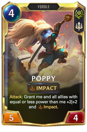 c19ee52f-poppy-level-2-lor-card Poppy Level 2 (LoR Card)