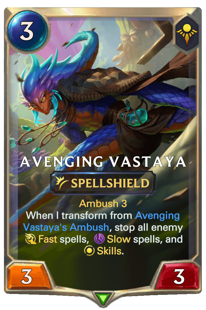 avenging vastaya lor card