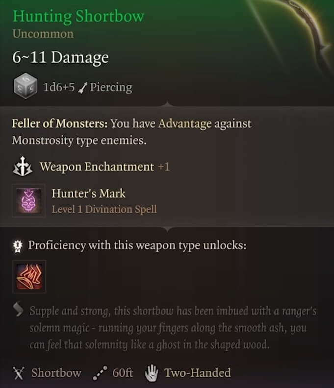 hunting shortbow