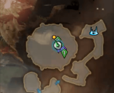 yellow dot minimap