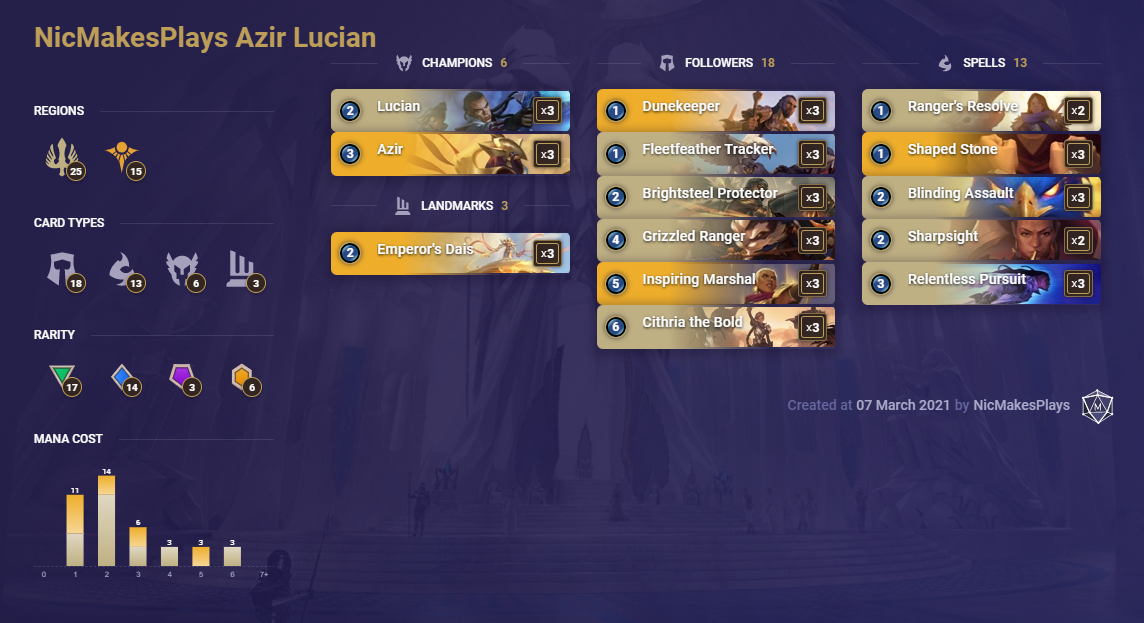 c7d388c1-nicmakesplays-azir-lucian-lor-deck-1 NicMakesPlays Azir Lucian (LoR Deck)