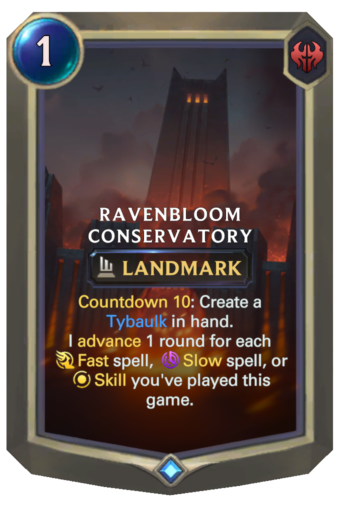 ravenbloom conservatory lor card