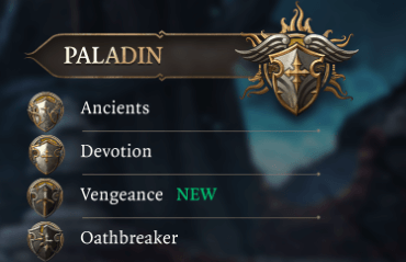 paladin subclasses