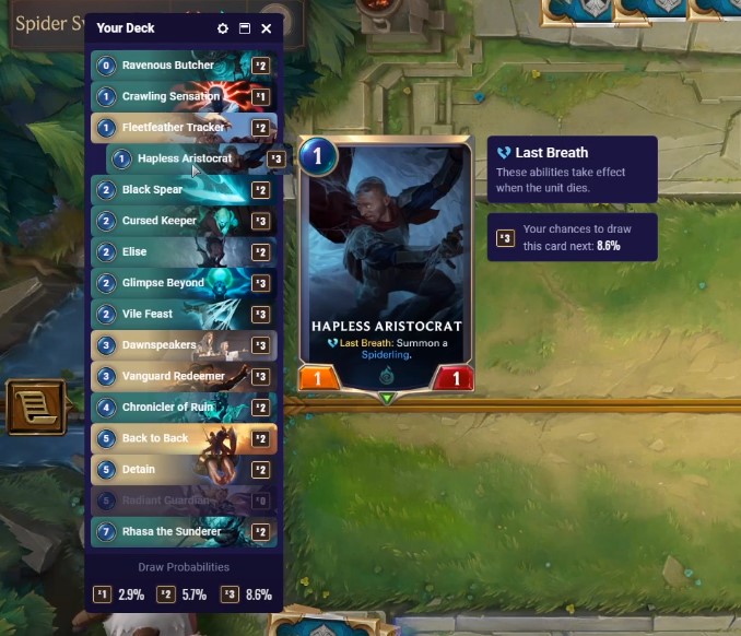 LoR Deck Overlay screenshot