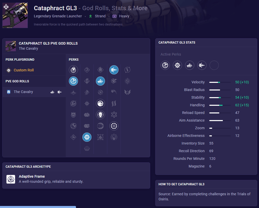 cataphract pve comp