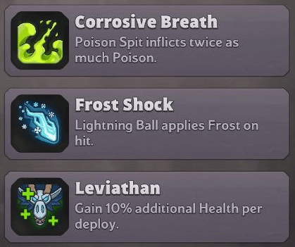 chimaera talents