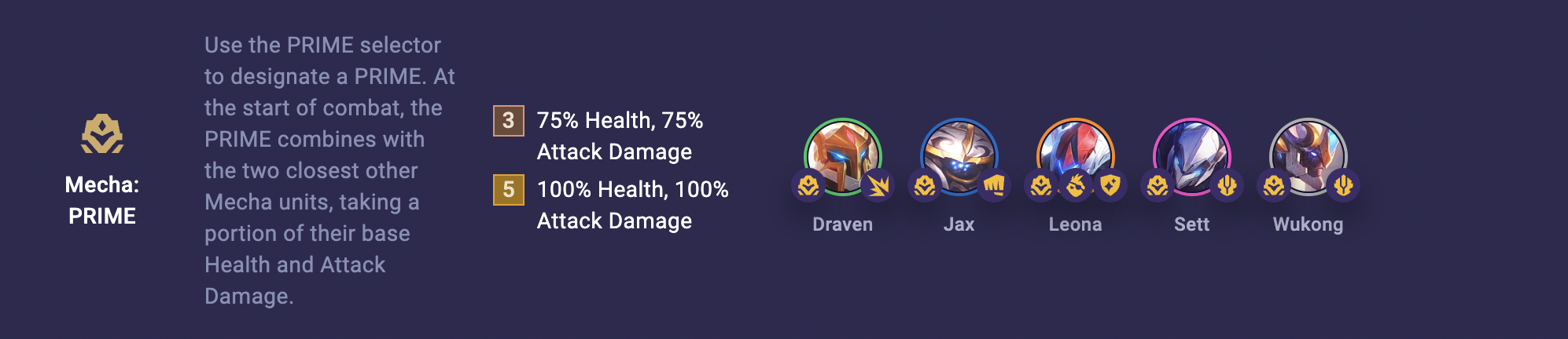 TFT Set 8 Mecha Prime