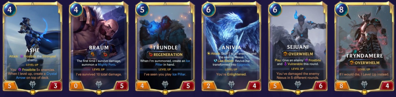 d8662a43-all-freljord-champions-lor All Freljord champions (LoR)