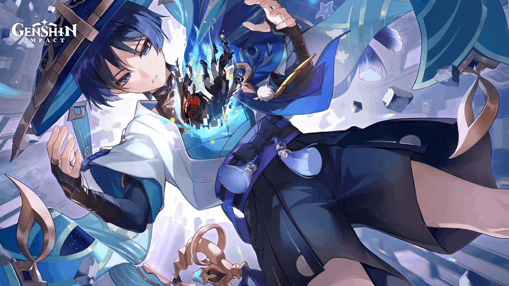 Genshin Impact Wanderer Artwork