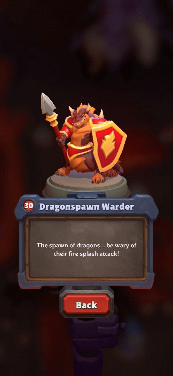 dragon spawn warder