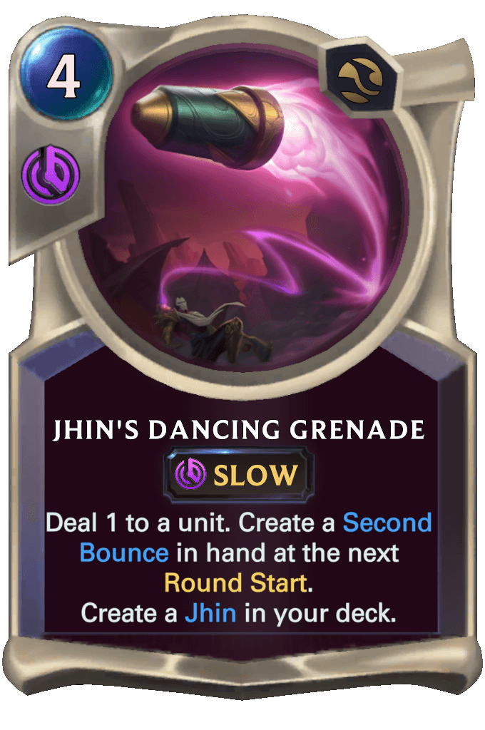 e08060c7-jhins-dancing-grenade-lor-card jhin's dancing grenade lor card