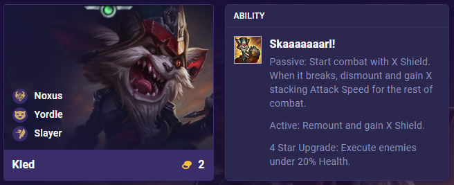 TFT Set 9 Kled