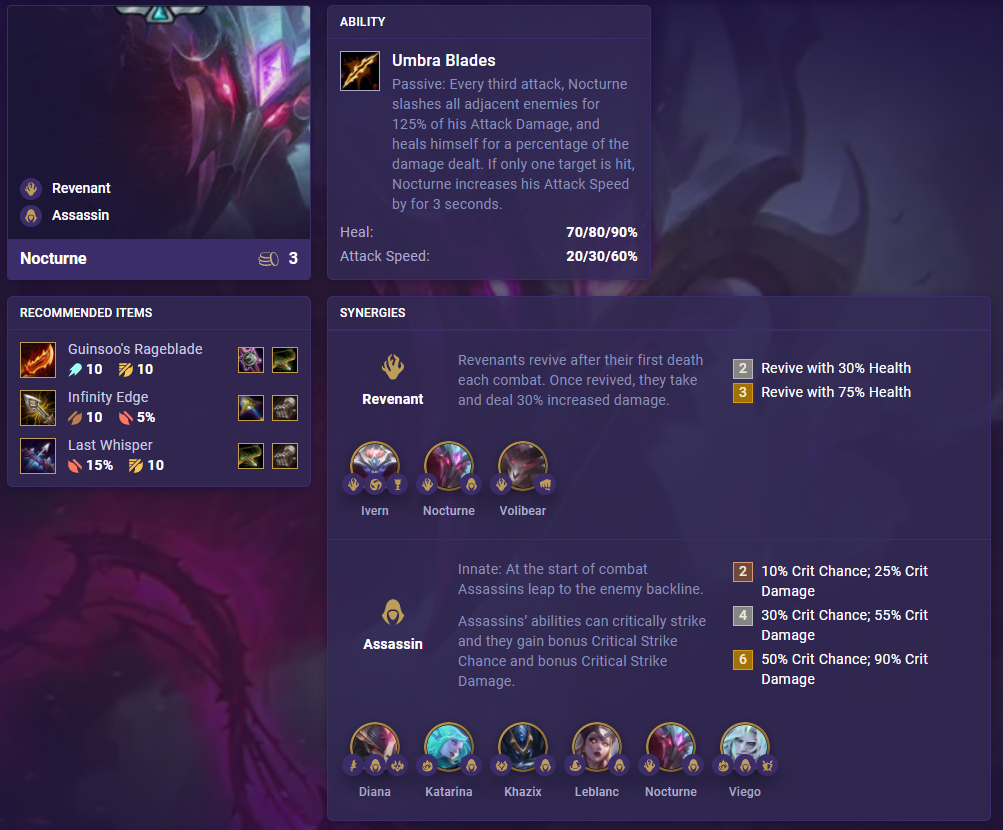 TFT Set 5 Nocturne