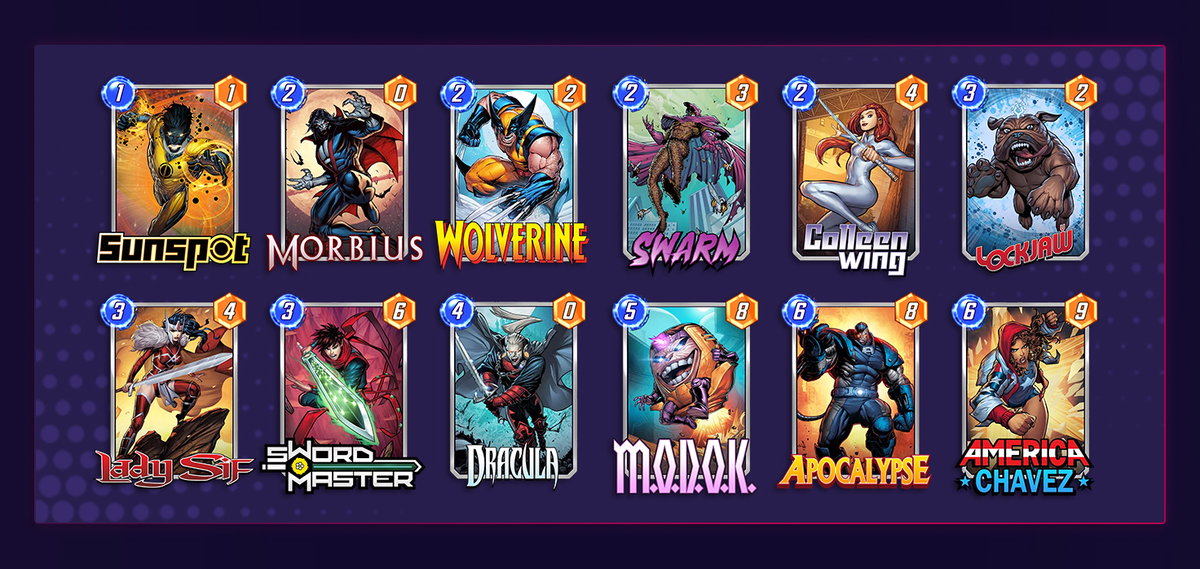 Marvel Snap Lockjaw Discard Deck