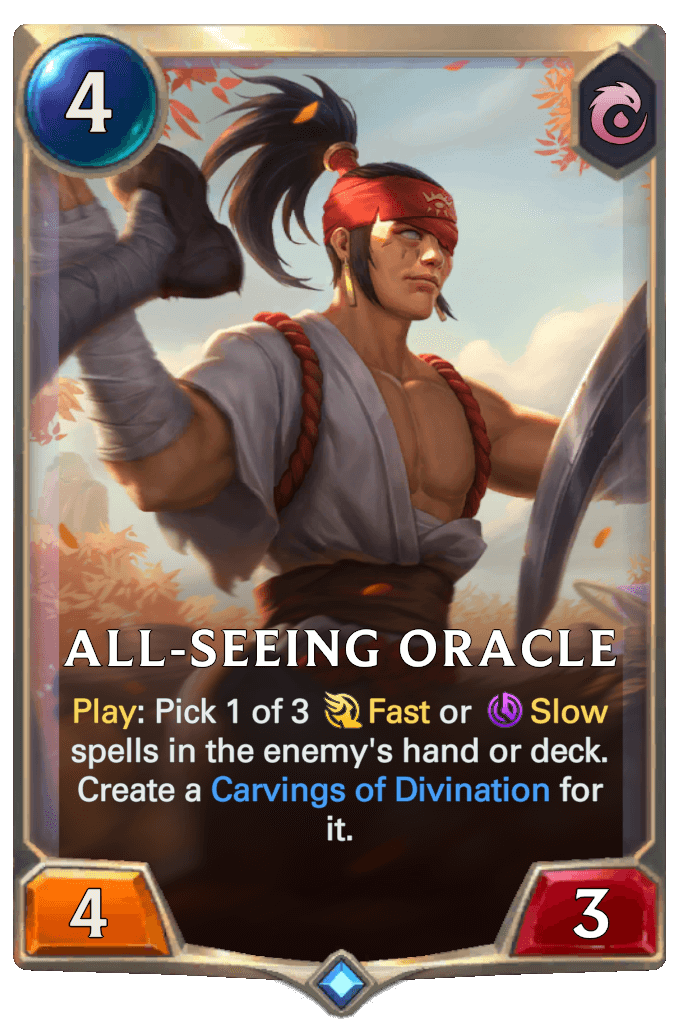 all-seeing oracle lor card