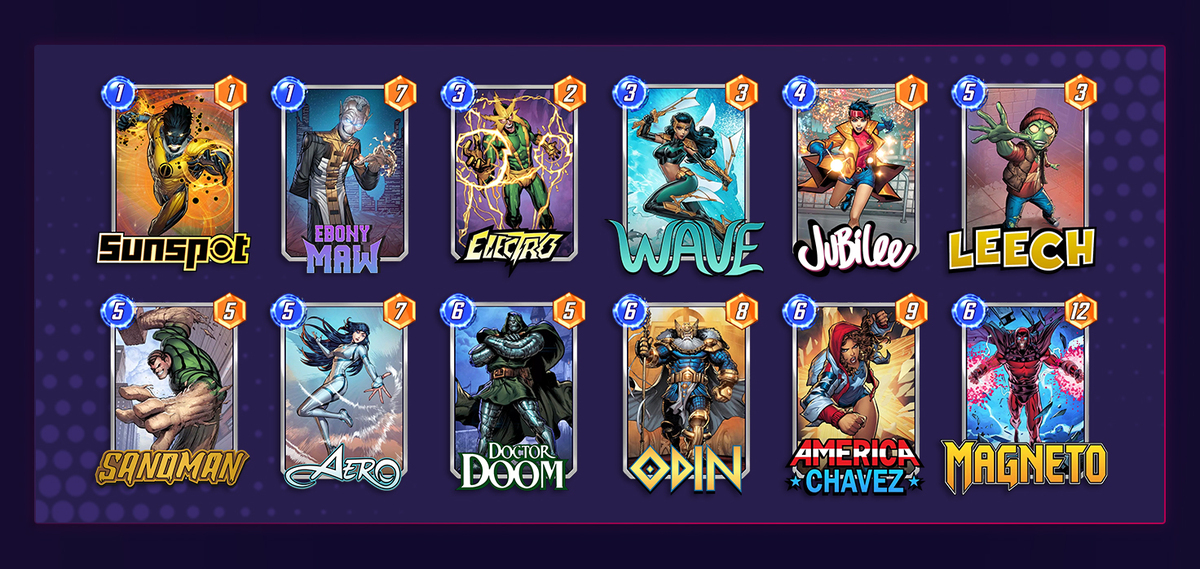 Marvel Snap Electro Ramp Deck