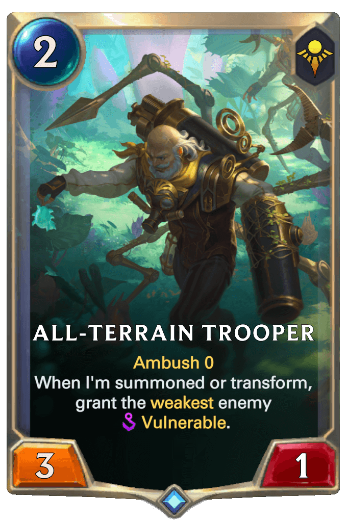 all-terrain trooper lor card