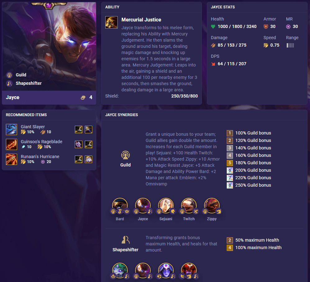 TFT Set 7.5 Jayce