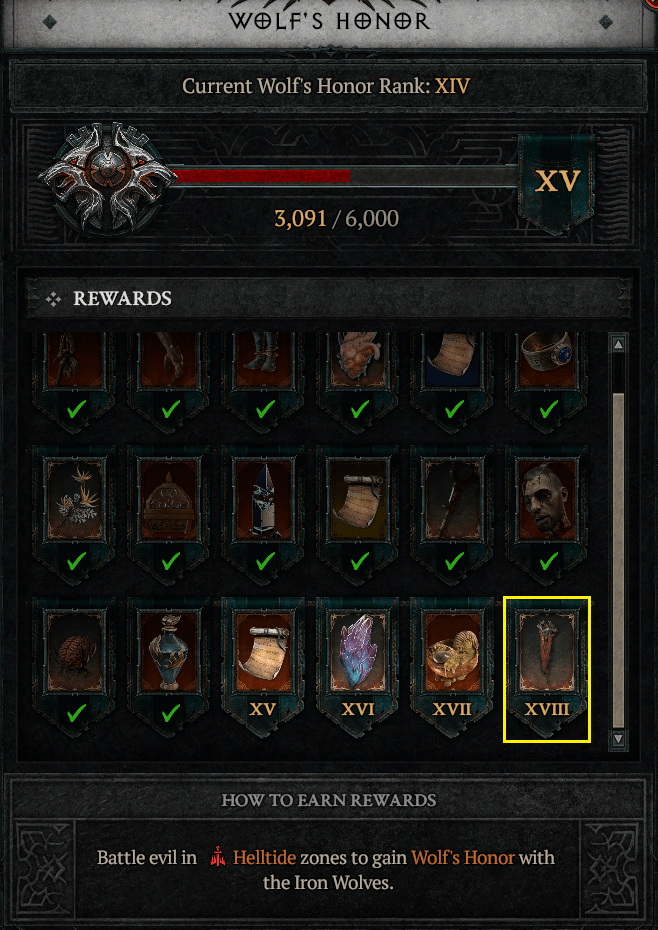 elden-ring-wolfs-honor-rank-xv-rewards Elden Ring Wolf's Honor rank XV Rewards