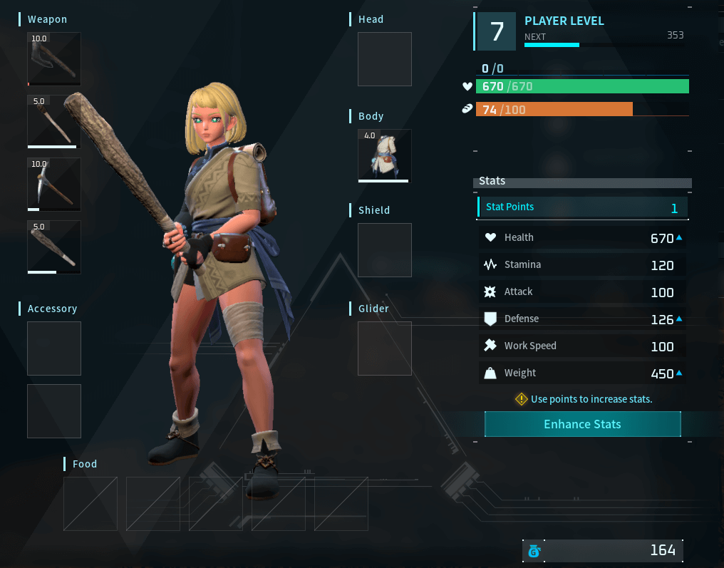 enhance stats