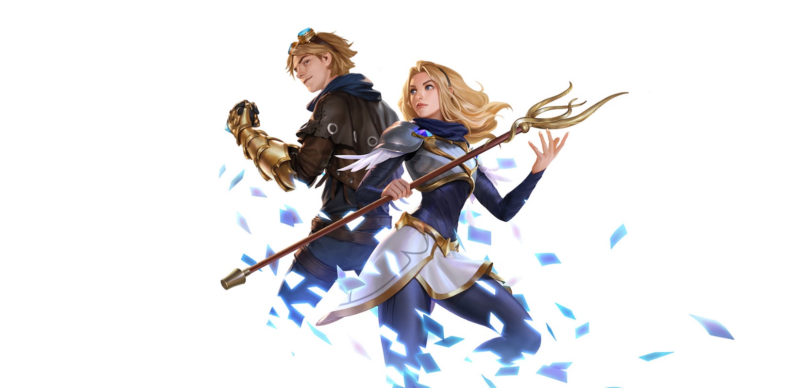 ezreal-lux-splash-lor Ezreal Lux splash lor