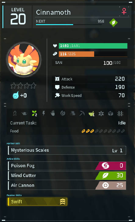 female cinnamoth