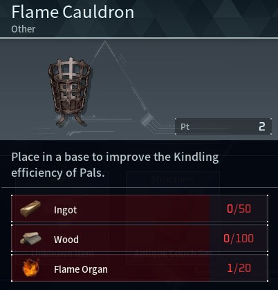 flame cauldron