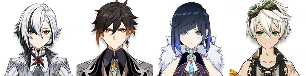 Genshin Impact Arlecchino Vaporize Team