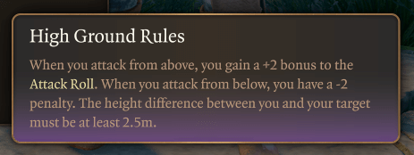 high ground rules