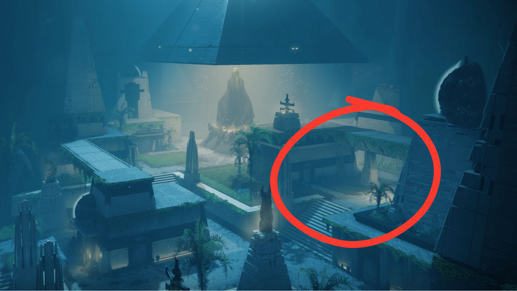 City / Ruins Area Highlighted Areas