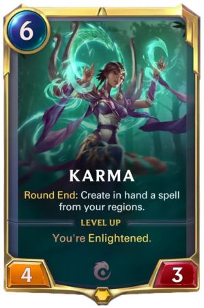 karma-level-1-jpg-e1605990459319 Karma level 1 (LoR card)