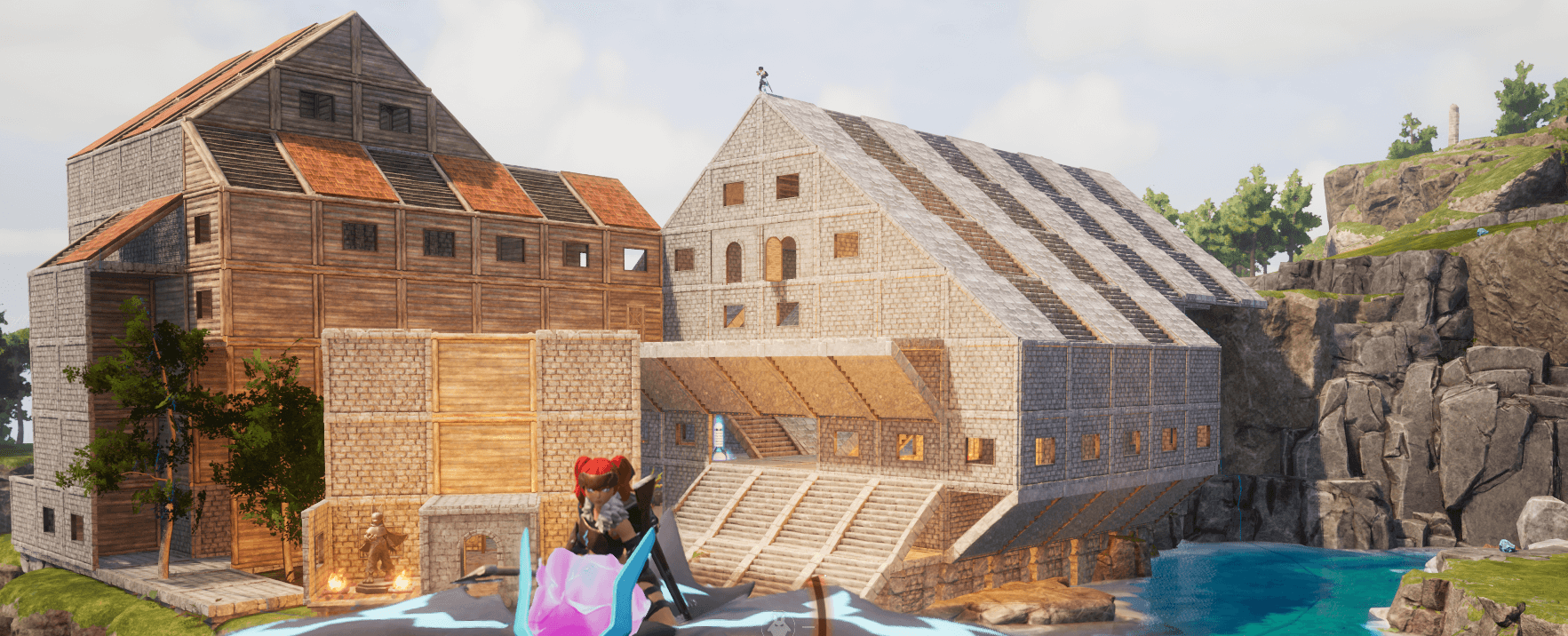 late game palworld base example